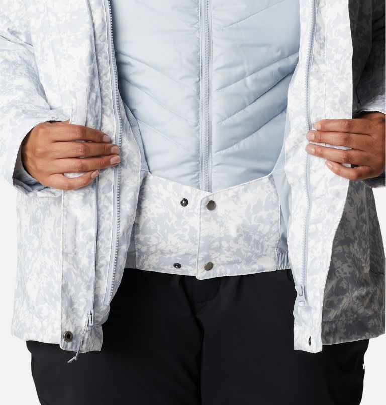 Women's Whirlibird IV Interchange Jacket - Plus Size, Color: White Florescence Print, image 9