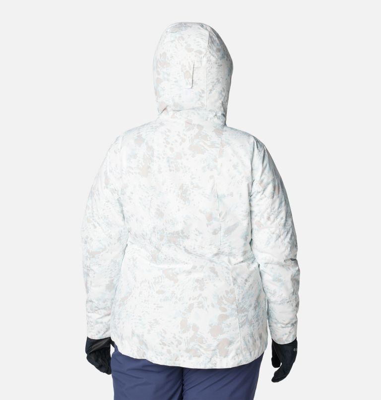 Thumbnail: Women's Whirlibird IV Interchange Jacket - Plus Size, Color: White Flurries Print, image 2