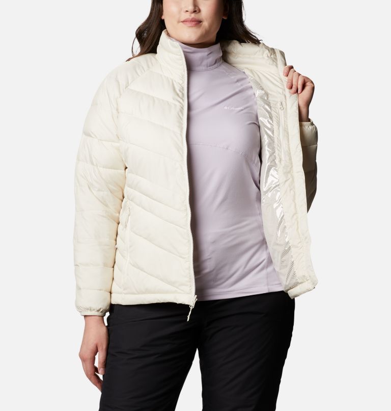 Women's Whirlibird IV Interchange Jacket - Plus Size, Color: Chalk Houndstooth Print, image 11