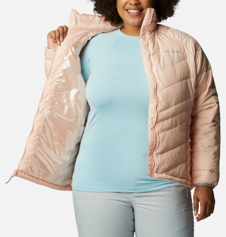 Women's Whirlibird IV Interchange Jacket - Plus Size, Color: Chalk Aurelian Print, image 14