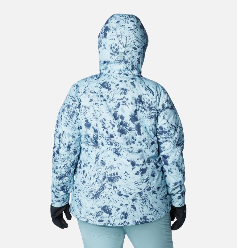 Whirlibird IV Interchange Jacket | 321 | 2X, Color: Aqua Haze Flurries Print, image 2