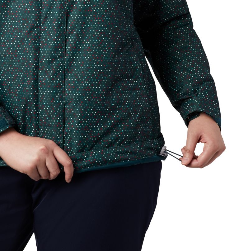 Manteau Interchange Whirlibird IV Femme - Grandes tailles, Color: Dark Seas Sparkler Print, image 8