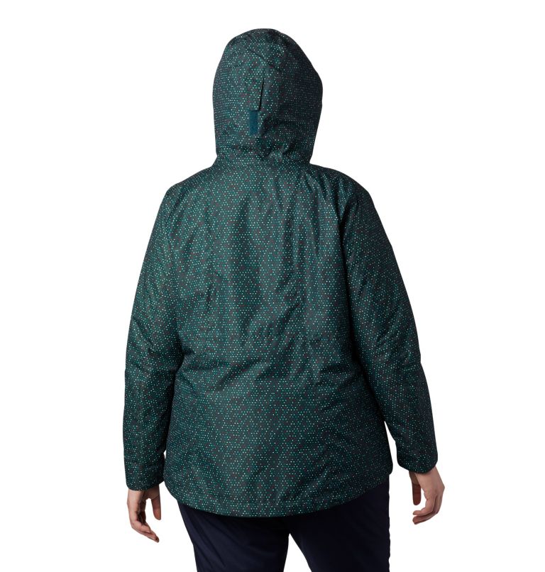Manteau Interchange Whirlibird IV Femme - Grandes tailles, Color: Dark Seas Sparkler Print, image 2