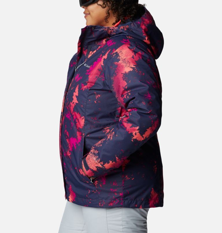 Thumbnail: Women's Whirlibird IV Interchange Jacket - Plus Size, Color: Nocturnal Lookup Print, image 3