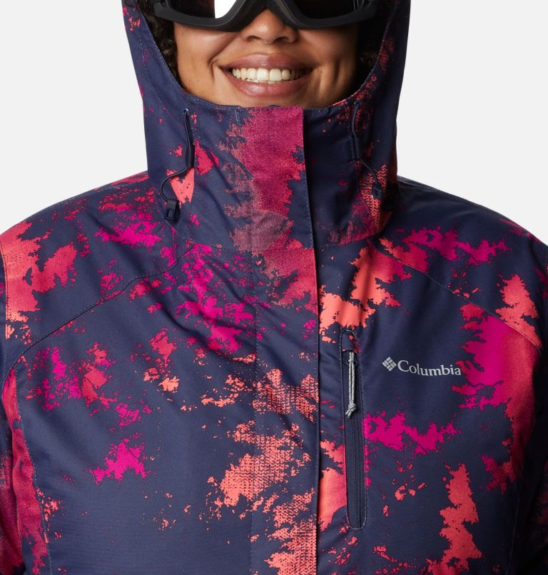 Thumbnail: Women's Whirlibird IV Interchange Jacket - Plus Size, Color: Nocturnal Lookup Print, image 4
