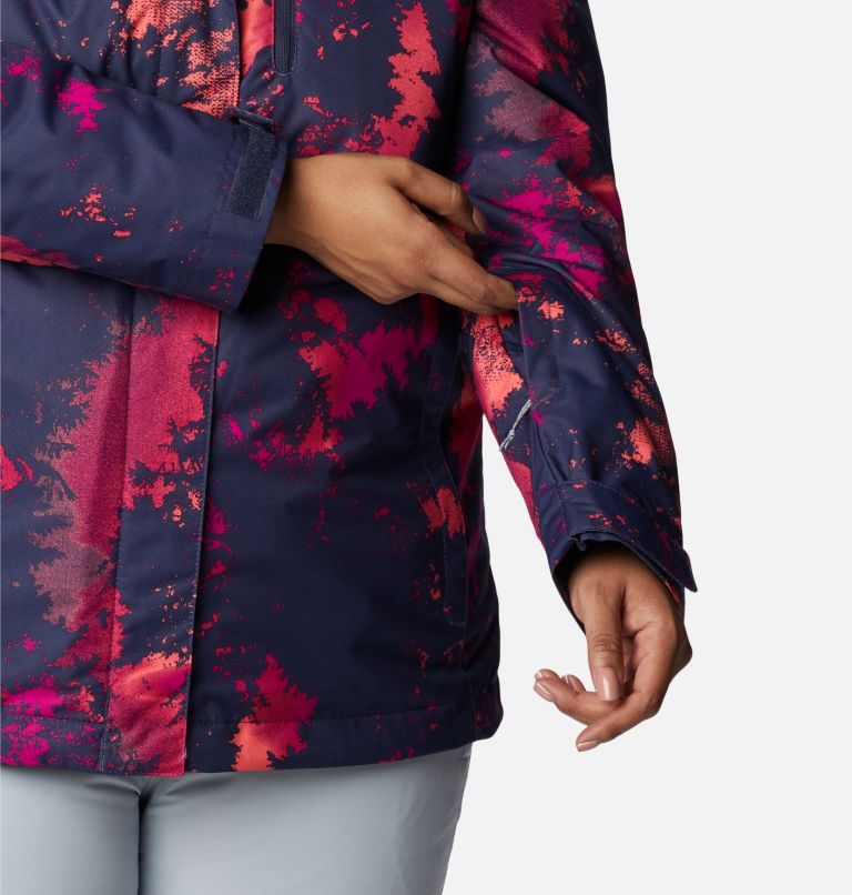 Women's Whirlibird IV Interchange Jacket - Plus Size, Color: Nocturnal Lookup Print, image 7