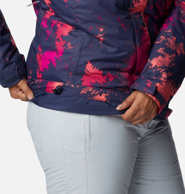 Thumbnail: Women's Whirlibird IV Interchange Jacket - Plus Size, Color: Nocturnal Lookup Print, image 8
