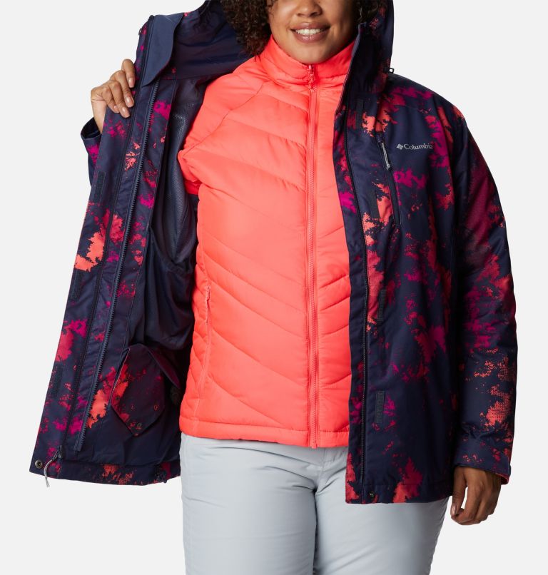 Women's Whirlibird IV Interchange Jacket - Plus Size, Color: Nocturnal Lookup Print, image 9