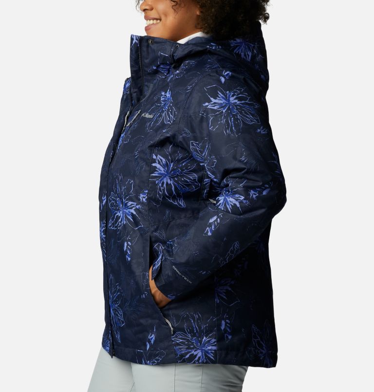 Women's Whirlibird IV Interchange Jacket - Plus Size, Color: Nocturnal Aurelian Print, image 3