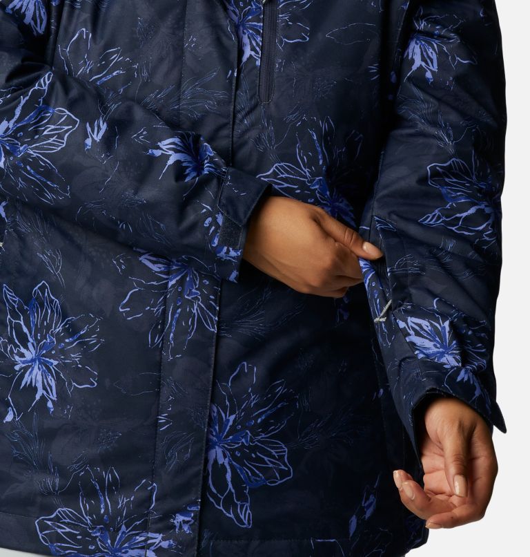 Women's Whirlibird IV Interchange Jacket - Plus Size, Color: Nocturnal Aurelian Print, image 10