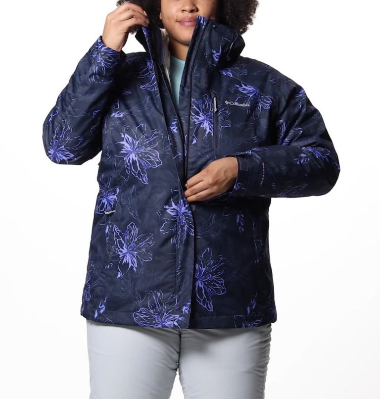 Women's Whirlibird IV Interchange Jacket - Plus Size, Color: Nocturnal Aurelian Print