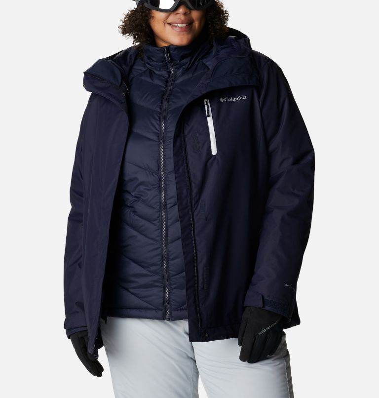 Women's Whirlibird IV Interchange Jacket - Plus Size, Color: Dark Nocturnal, image 13
