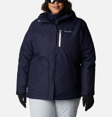 Columbia plus size sales coats