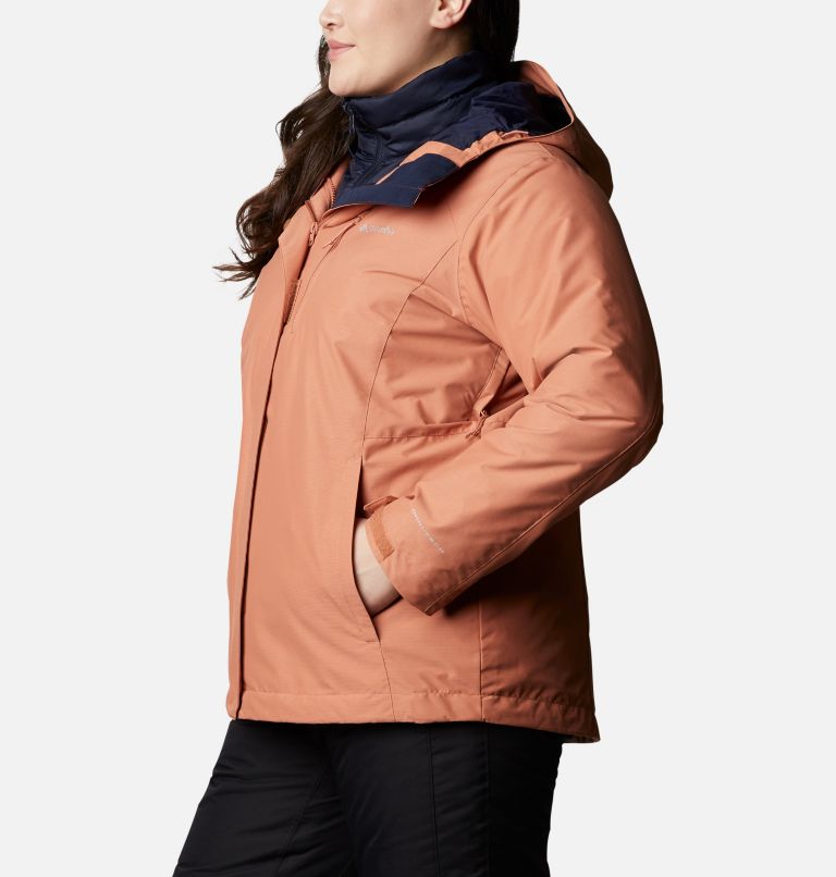 Women's Whirlibird IV Interchange Jacket - Plus Size, Color: Nova Pink Crossdye, image 3