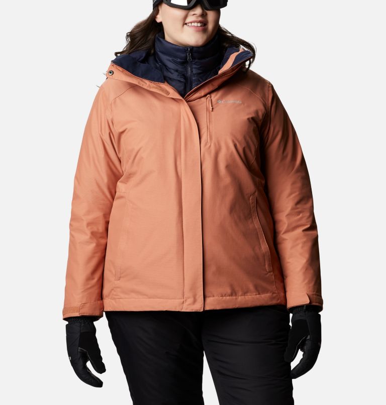 Women's Whirlibird IV Interchange Jacket - Plus Size, Color: Nova Pink Crossdye, image 1