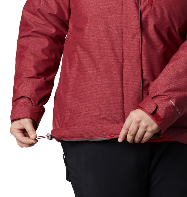 Women's Whirlibird IV Interchange Jacket - Plus Size, Color: Beet Crossdye, image 8