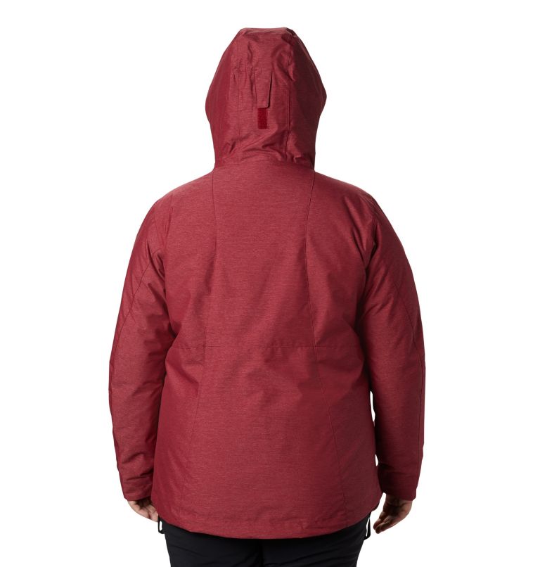 Women's Whirlibird IV Interchange Jacket - Plus Size, Color: Beet Crossdye, image 2