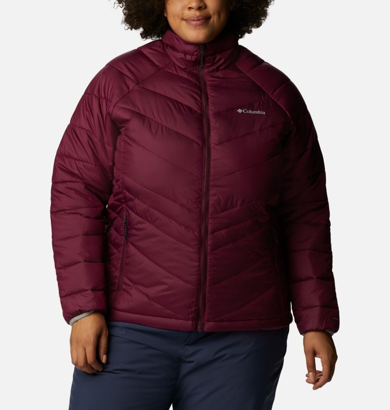 Women's Whirlibird IV Interchange Jacket - Plus Size, Color: Marionberry Crossdye, image 12