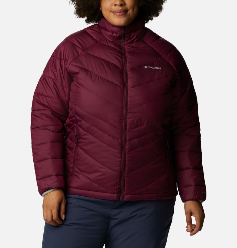 Thumbnail: Women's Whirlibird IV Interchange Jacket - Plus Size, Color: Marionberry Crossdye, image 12