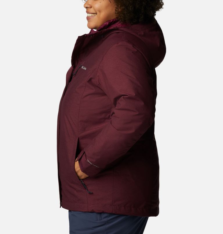 Women's Whirlibird IV Interchange Jacket - Plus Size, Color: Marionberry Crossdye, image 3