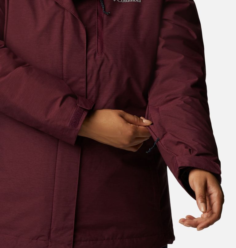 Thumbnail: Women's Whirlibird IV Interchange Jacket - Plus Size, Color: Marionberry Crossdye, image 9