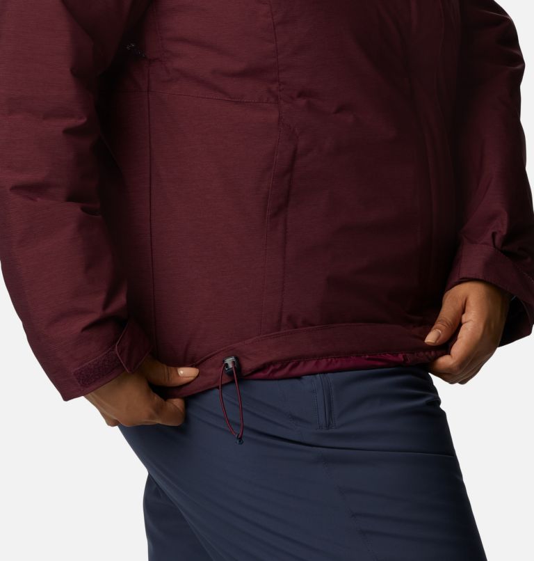 Women's Whirlibird IV Interchange Jacket - Plus Size, Color: Marionberry Crossdye, image 10