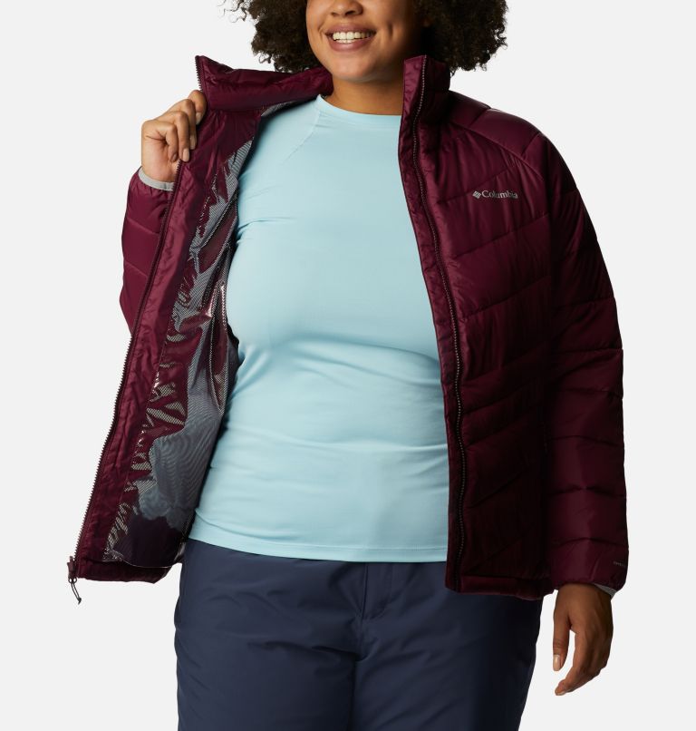Women's Whirlibird IV Interchange Jacket - Plus Size, Color: Marionberry Crossdye, image 11