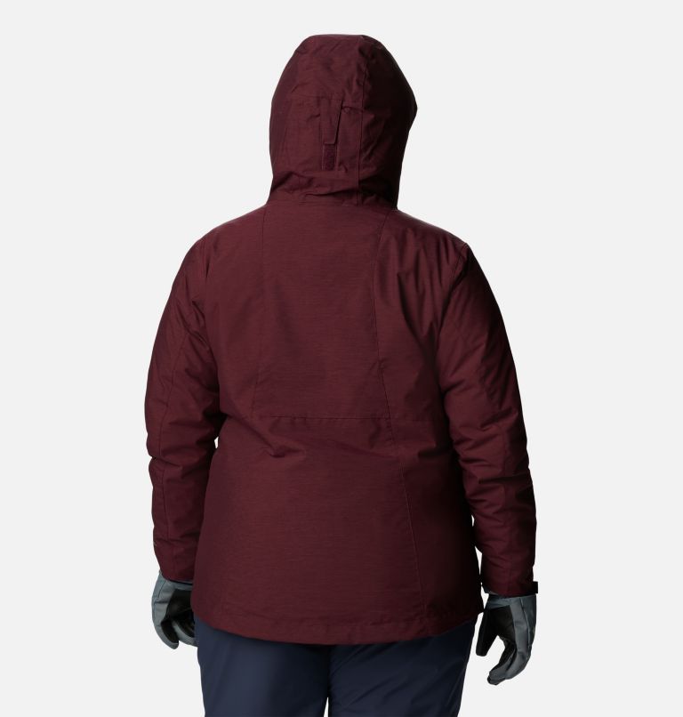 Women's Whirlibird IV Interchange Jacket - Plus Size, Color: Marionberry Crossdye, image 2