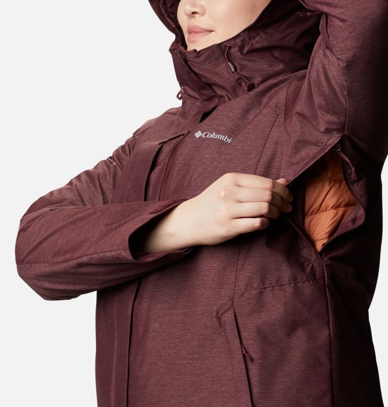 Manteau Interchange Whirlibird IV Femme - Grandes tailles, Color: Malbec Crossdye, image 6