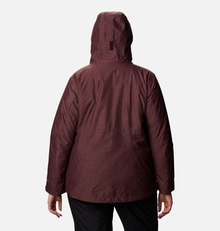 Manteau Interchange Whirlibird IV Femme - Grandes tailles, Color: Malbec Crossdye, image 2