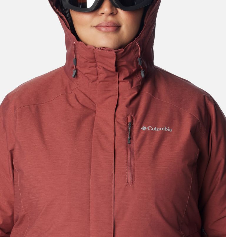 Whirlibird IV Interchange Jacket | 679 | 2X, Color: Beetroot Crossdye, image 4