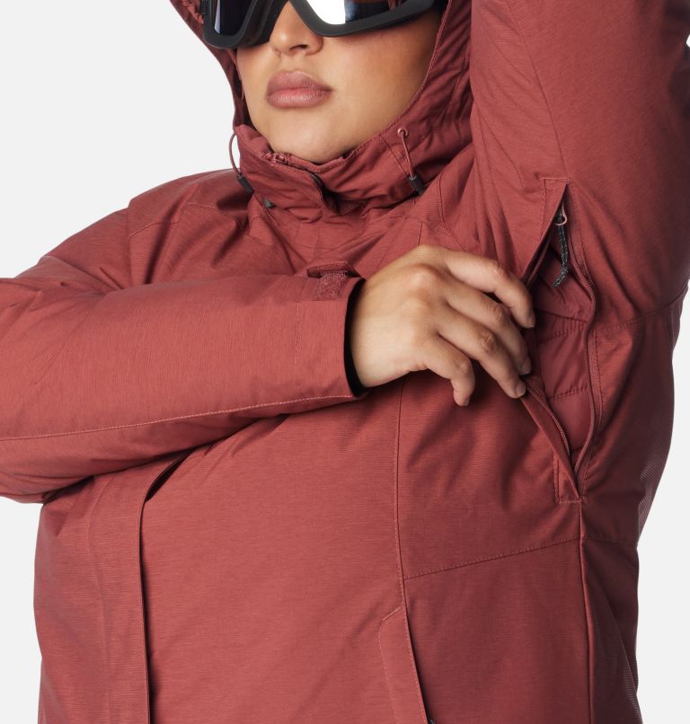 Whirlibird IV Interchange Jacket | 679 | 2X, Color: Beetroot Crossdye, image 7