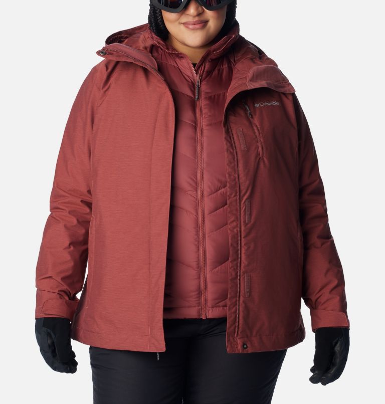 Columbia Rain Jacket – Women's – Plum Ski-ters