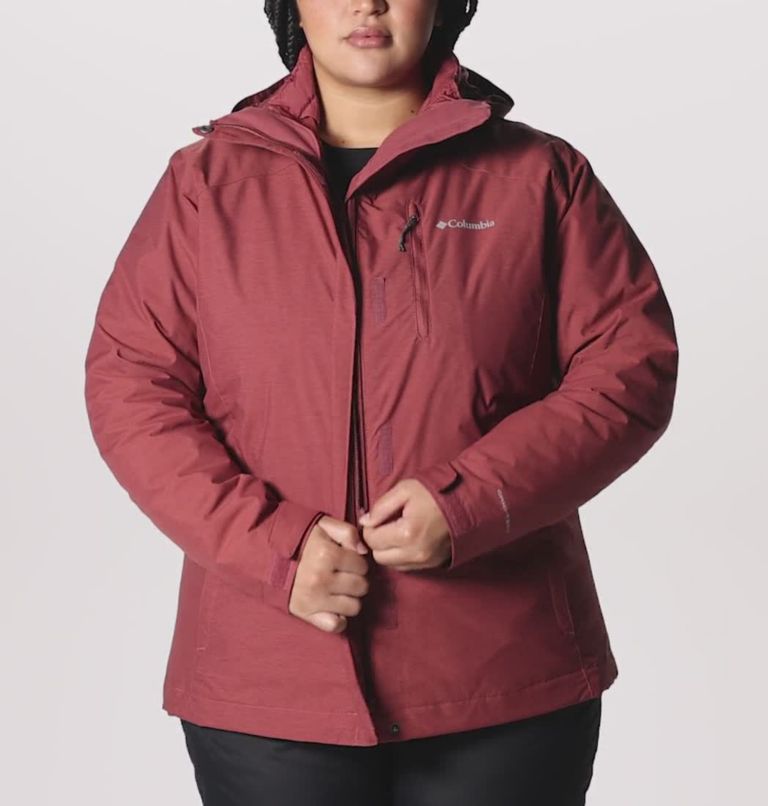 Whirlibird IV Interchange Jacket | 679 | 2X, Color: Beetroot Crossdye