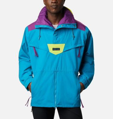 Anorak Monashee&trade; da uomo Monashee&trade; Anorak | 100 | S, Fjord Blue, Plum, Bright Chartreuse, front