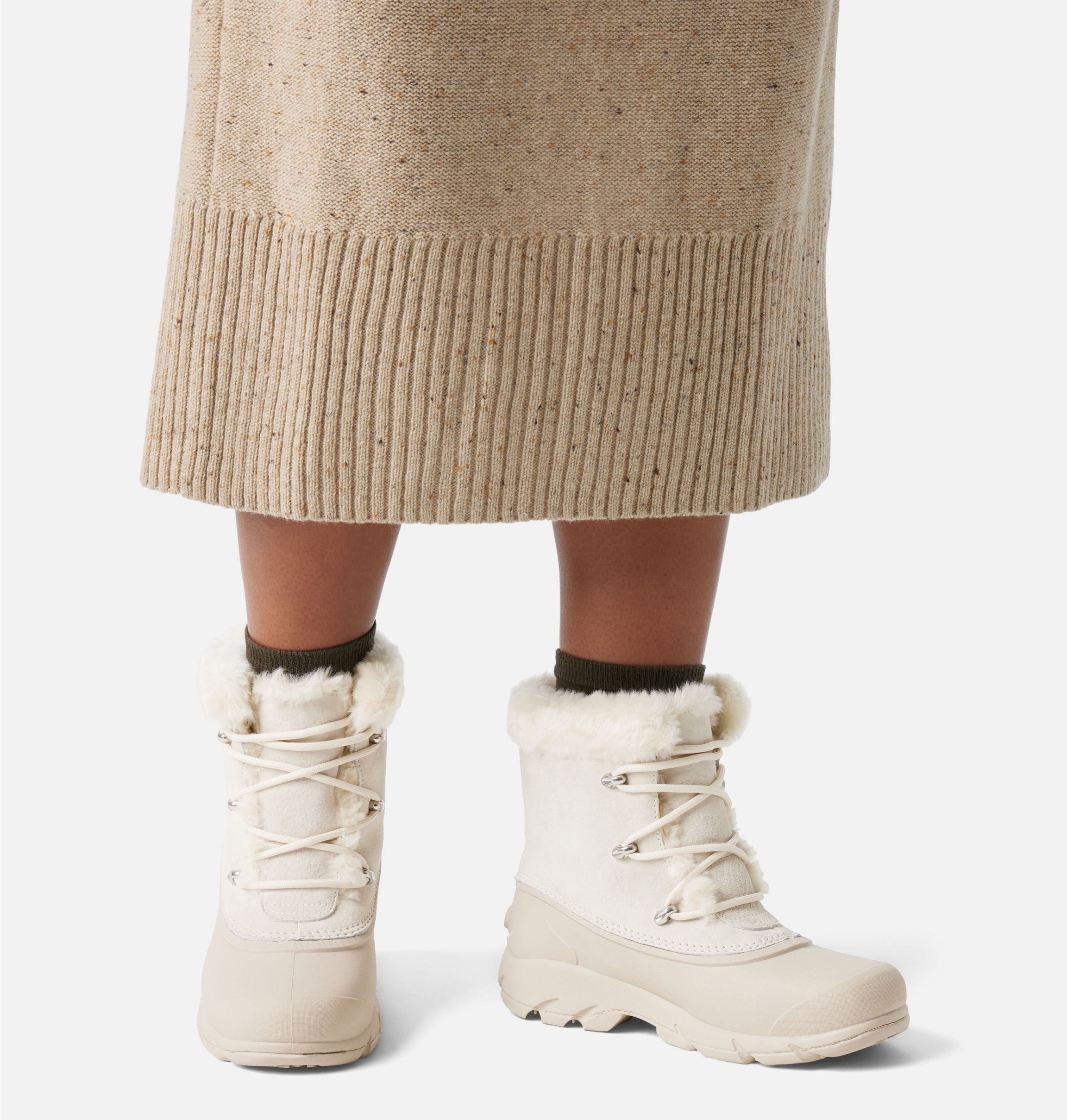 【Binary01】Milky suede shirring wedge boots ◆ Womens High Top Vulcanized Wedge Wedge Boots For Women