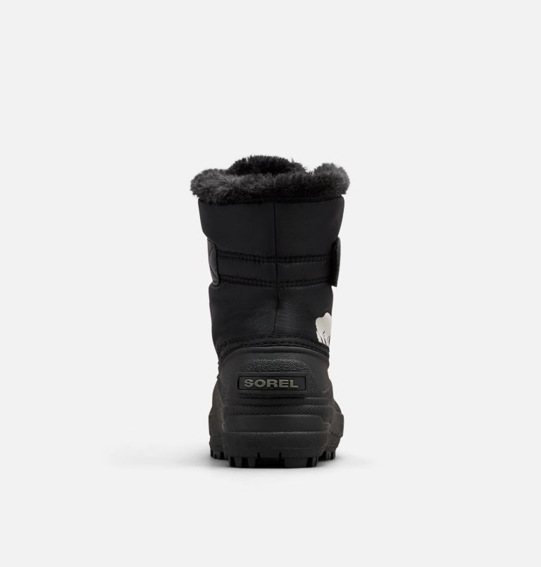 Kids' Snow Commander Snow Boot, Color: Black, Charcoal, image 3