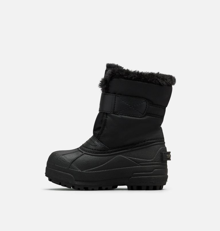 Thumbnail: Children's Snow Commander Boot, Color: Black, Charcoal, image 4