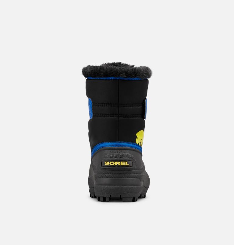 Thumbnail: Children's Snow Commander Boot, Color: Black, Super Blue, image 3