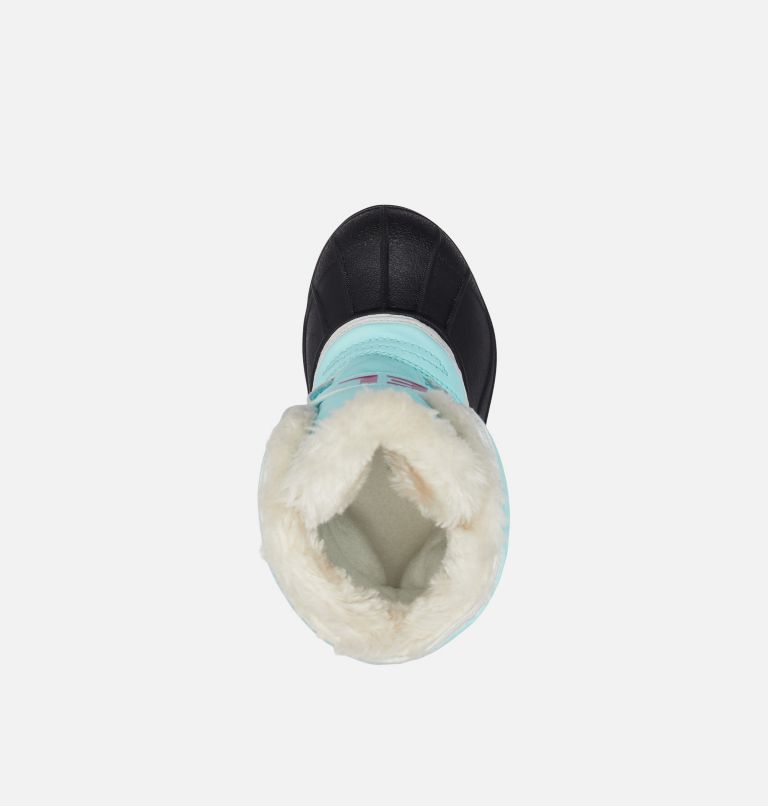 Thumbnail: Children's Snow Commander Boot, Color: Ocean Surf, Cactus Pink, image 5