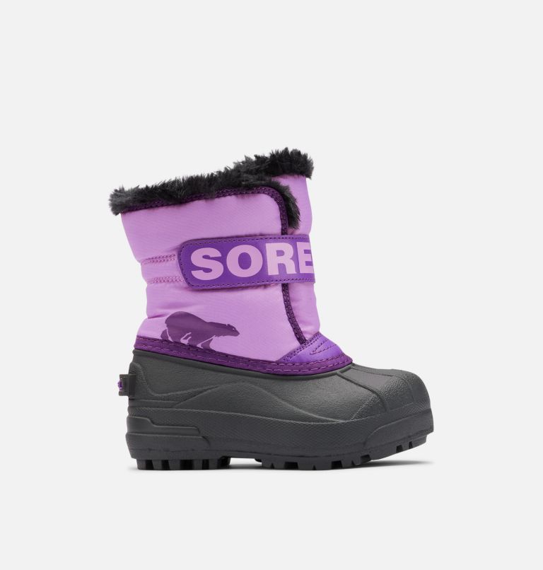 Kids' Snow Commander Snow Boot, Color: Gumdrop, Purple Violet, image 1