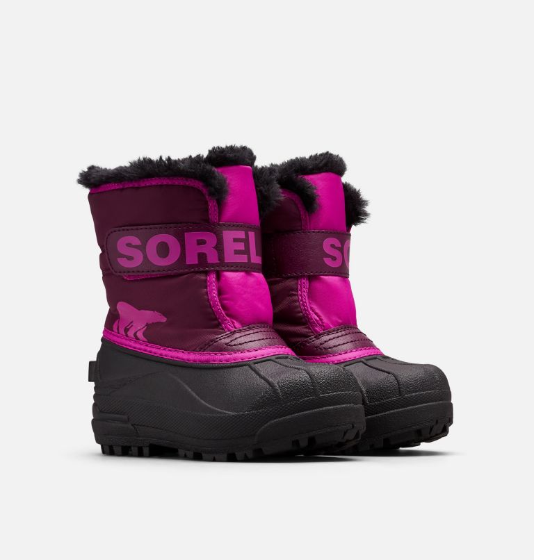 CHILDRENS SNOW COMMANDER | 562 | 12.5, Color: Purple Dahlia, Groovy Pink, image 2