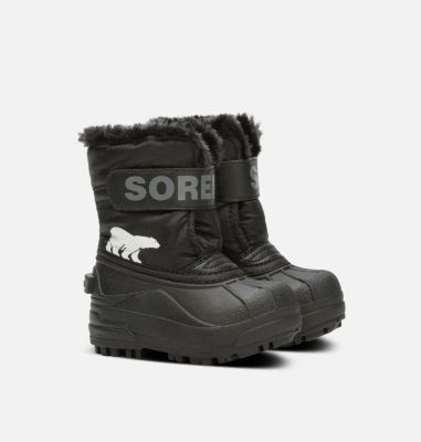 Toddlers' Snow Commander&trade; Boot TODDLER SNOW COMMANDER&trade; | 591 | 4, Black, Charcoal, 3/4 front