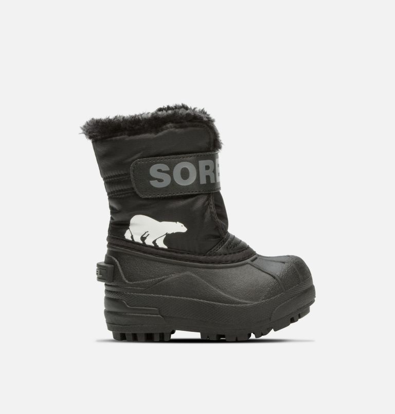 Thumbnail: Toddler Snow Commander Boot, Color: Black, Charcoal, image 1