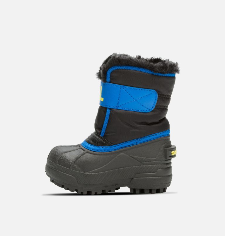 Thumbnail: Stivali da neve Snow Commander da bambino piccolo, Color: Black, Super Blue, image 4
