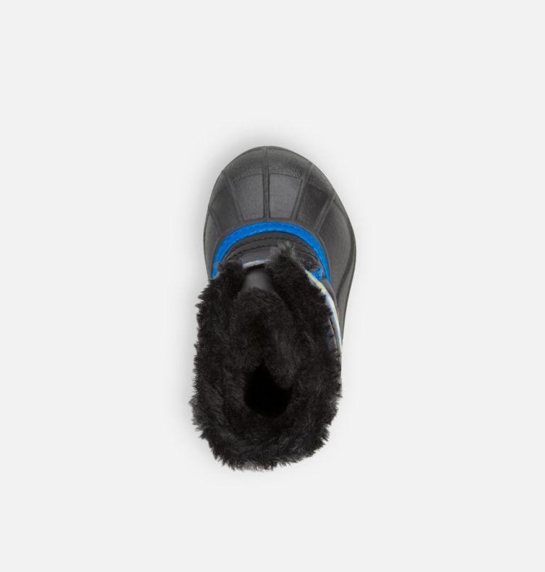 Toddler Snow Commander Boot, Color: Black, Super Blue, image 5