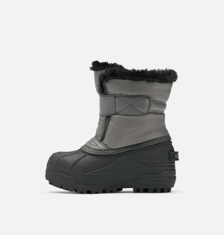 Toddlers' Snow Commander Snow Boot - 2023 COLLECTION, Color: Quarry, Cherrybomb, image 4
