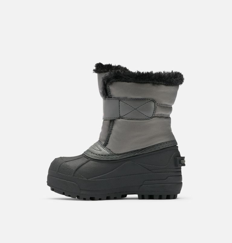 Thumbnail: Toddler Snow Commander Boot, Color: Quarry, Cherrybomb, image 4