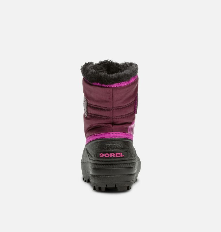 Toddler Snow Commander Boot, Color: Purple Dahlia, Groovy Pink, image 3