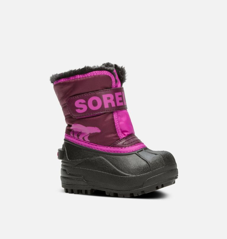 Toddlers' Snow Commander Snow Boot - 2023 COLLECTION, Color: Purple Dahlia, Groovy Pink, image 2
